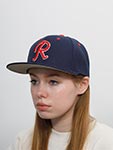 Бейсболка AMERICAN NEEDLE арт. 21006A-SER Seattle Rainiers Archive 400 MILB (темно-синий)
